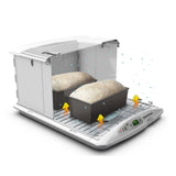 Folding Proofer with Accessory Shelf